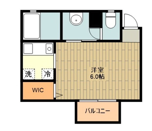 カーサデコールの物件間取画像
